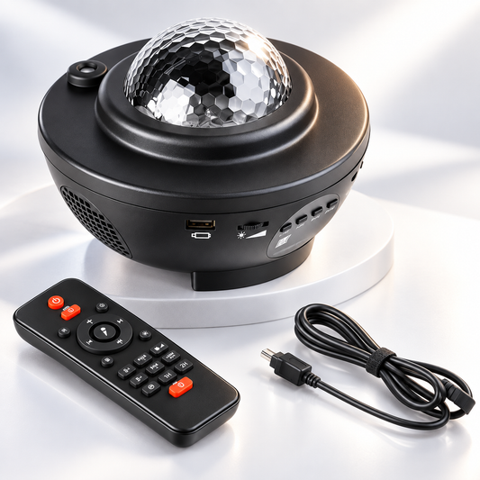 StarGalaxy 360 Proyector de galaxias con luz, música y altavoz Bluetooth.