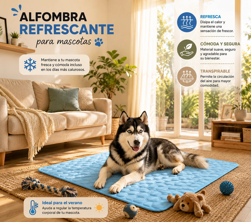 Tapete refrigerante para mascotas -  Cool time por Pets