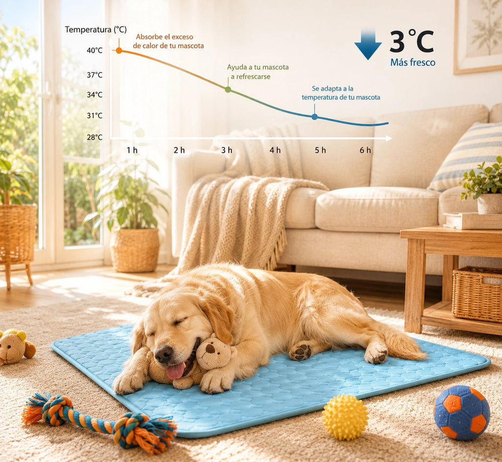 Tapete refrigerante para mascotas -  Cool time por Pets